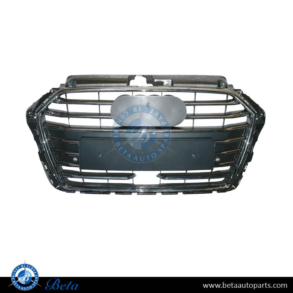 Audi A3 (2017-2019), Radiator Grille S3 Look with PDC and ACC, China, 8V3853651AF