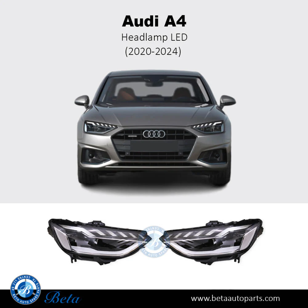 Audi A4 (2020-2024), Headlamp LED (Left), China, 8W0941033D - Image 2