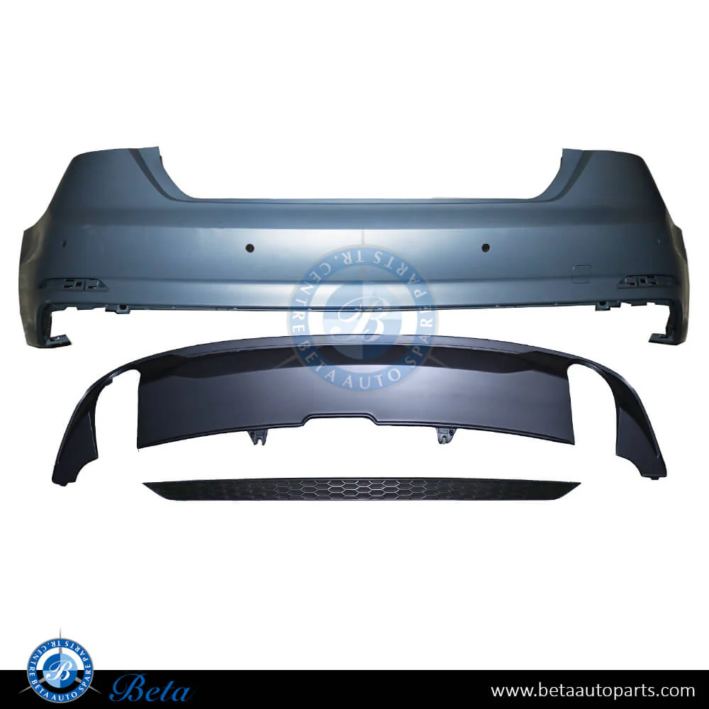 Audi A5 S-Line (2017-2019), Rear Bumper , China, 8W6807067AA