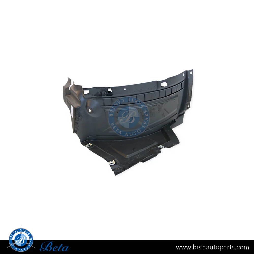 Audi A6 (2015-2018), Front Wheel Fender Liner Triangular Cover (Left), China, 4G0853887J