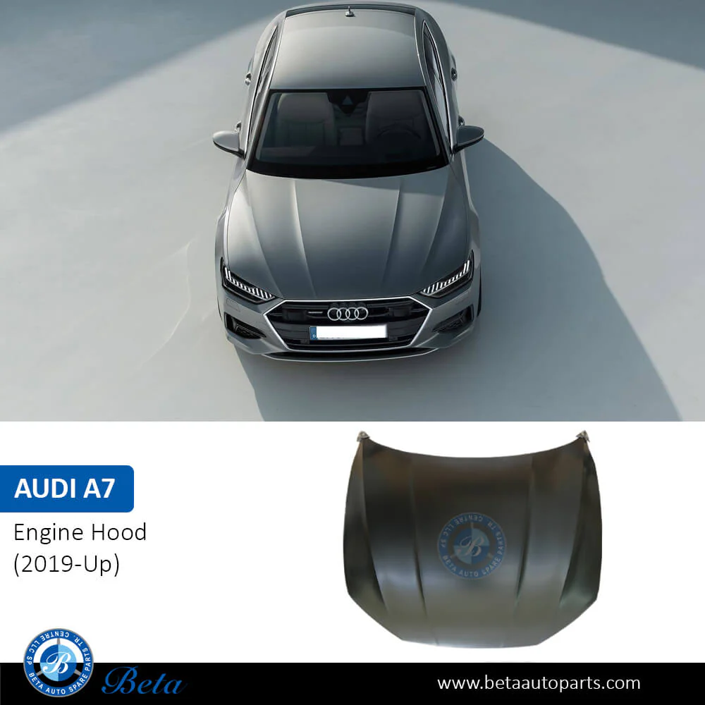 Audi A7 (2019-Up), Hood (Aluminum), China, 4K8823029B - Image 2