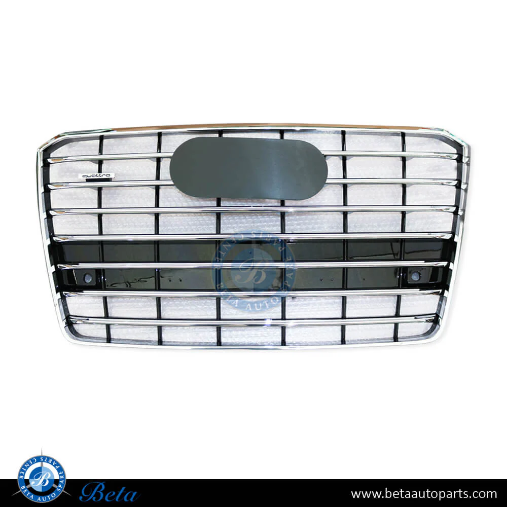 Audi A8 (2014-2017), Radiator Grille, China, 4H0853651AA