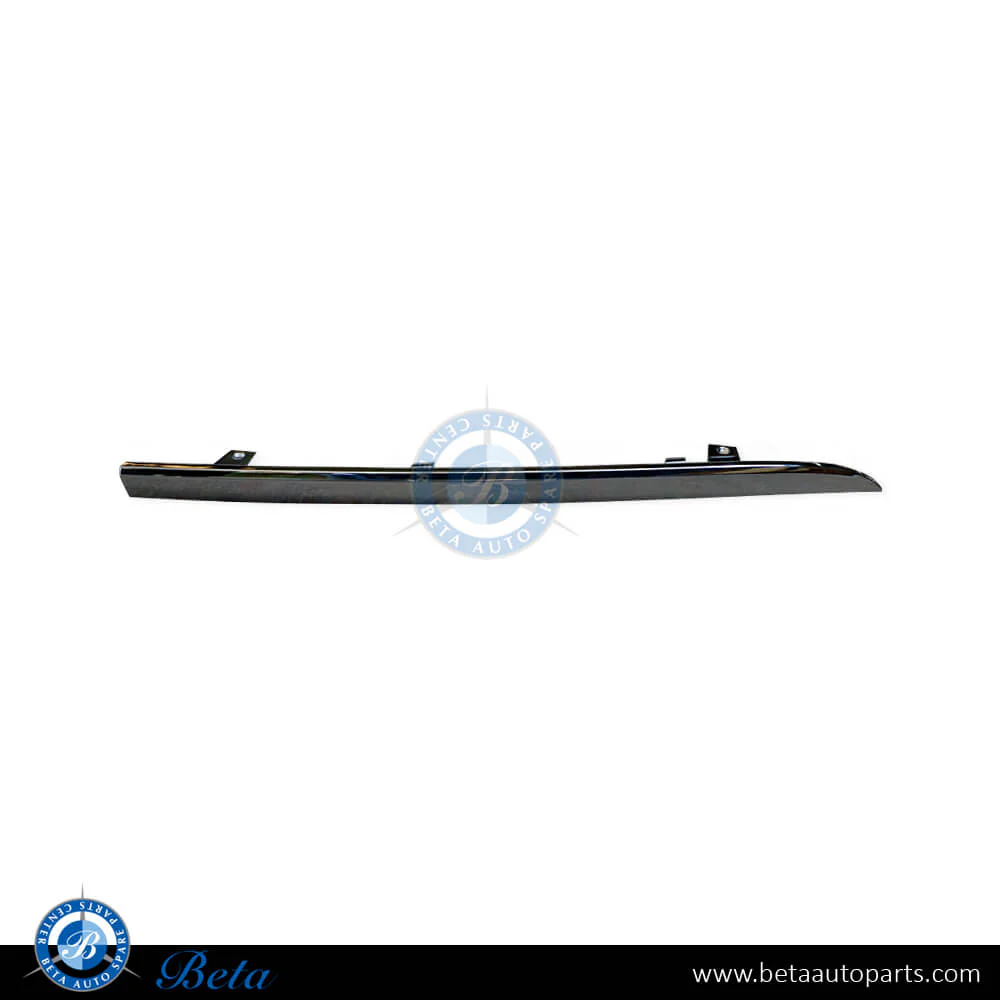 Audi A8 (2014-2017), Rear Bumper Moulding - Chrome (Left), China, 4H08074592ZZ