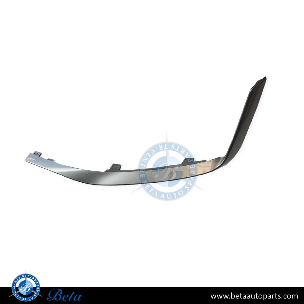 Audi Q2 S-Line (2017-2020), Front Bumper Lower Moulding - Chrome (Left), China, 81A853053