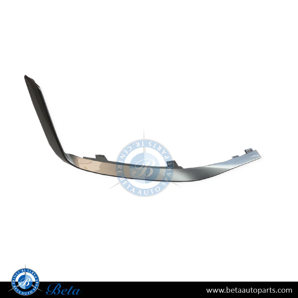 Audi Q2 S-Line (2017-2020), Front Bumper Lower Moulding - Chrome (Right), China, 81A853054
