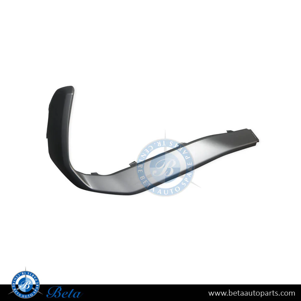 Audi Q3 Standard / S-Line (2019-2025), Rear Diffuser Moulding - Silver (Left), China, 83F807967TB2