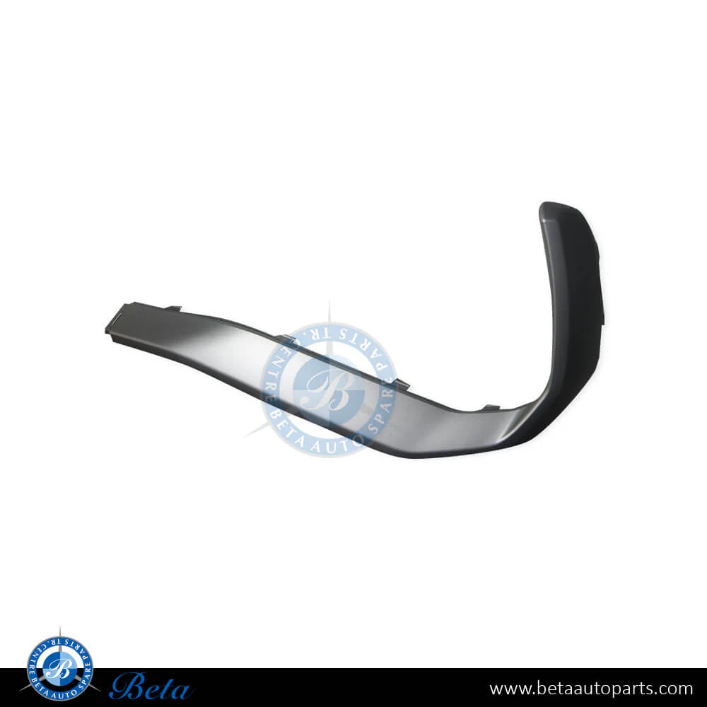Audi Q3 Standard / S-Line (2019-2025), Rear Diffuser Moulding - Silver (Right), China, 83F807968TB2