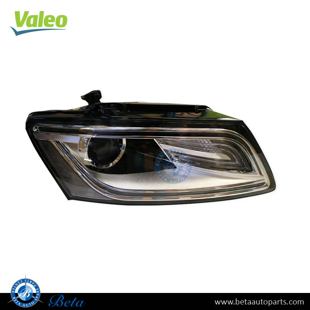 Audi Q5 (2013-2017), Headlamp Xenon (Right), Valeo, 8R0941044C / 8R0941034