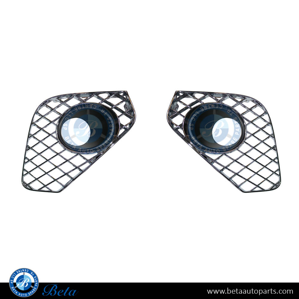 Bentley Continental GT (2018-2024), Fog Lamp Covers (Chrome), China, 3SD807647 / 3SD807648B