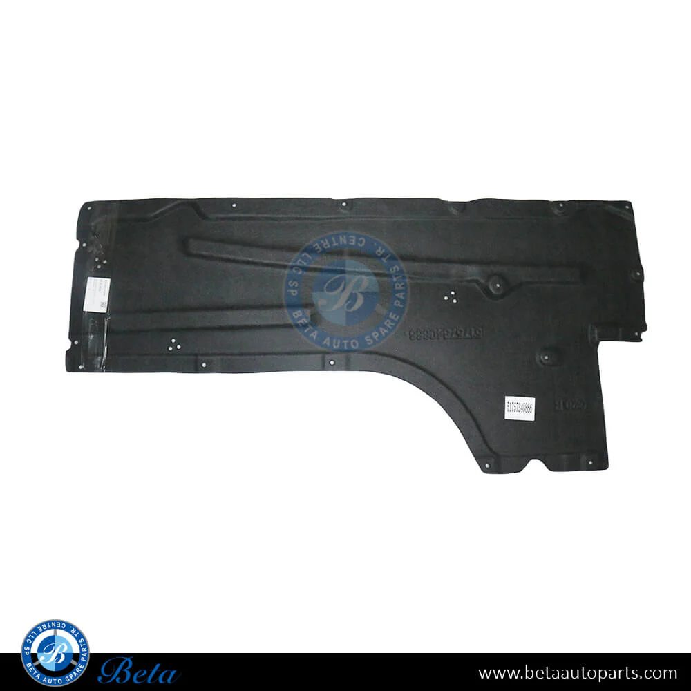 BMW 3 / 4 Series G20 / G22 (2019-Up), Coating Under Cover (Right), China, 51757340866