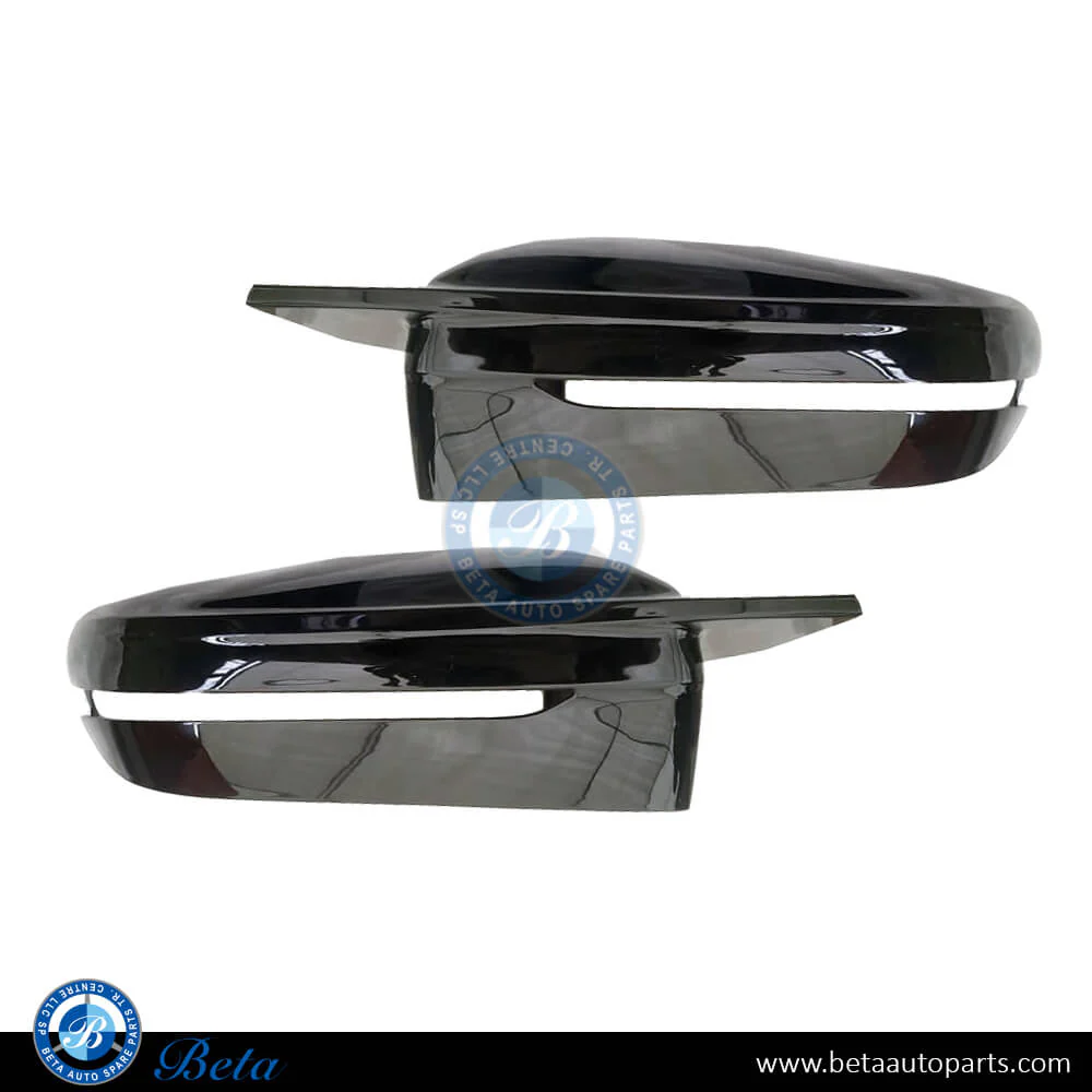 BMW 3/4/5 Series G20 / G22 / G30 (2017-Up), Mirror Covers M3/M4 Look (Black), China, 51168492897 / 51168492898
