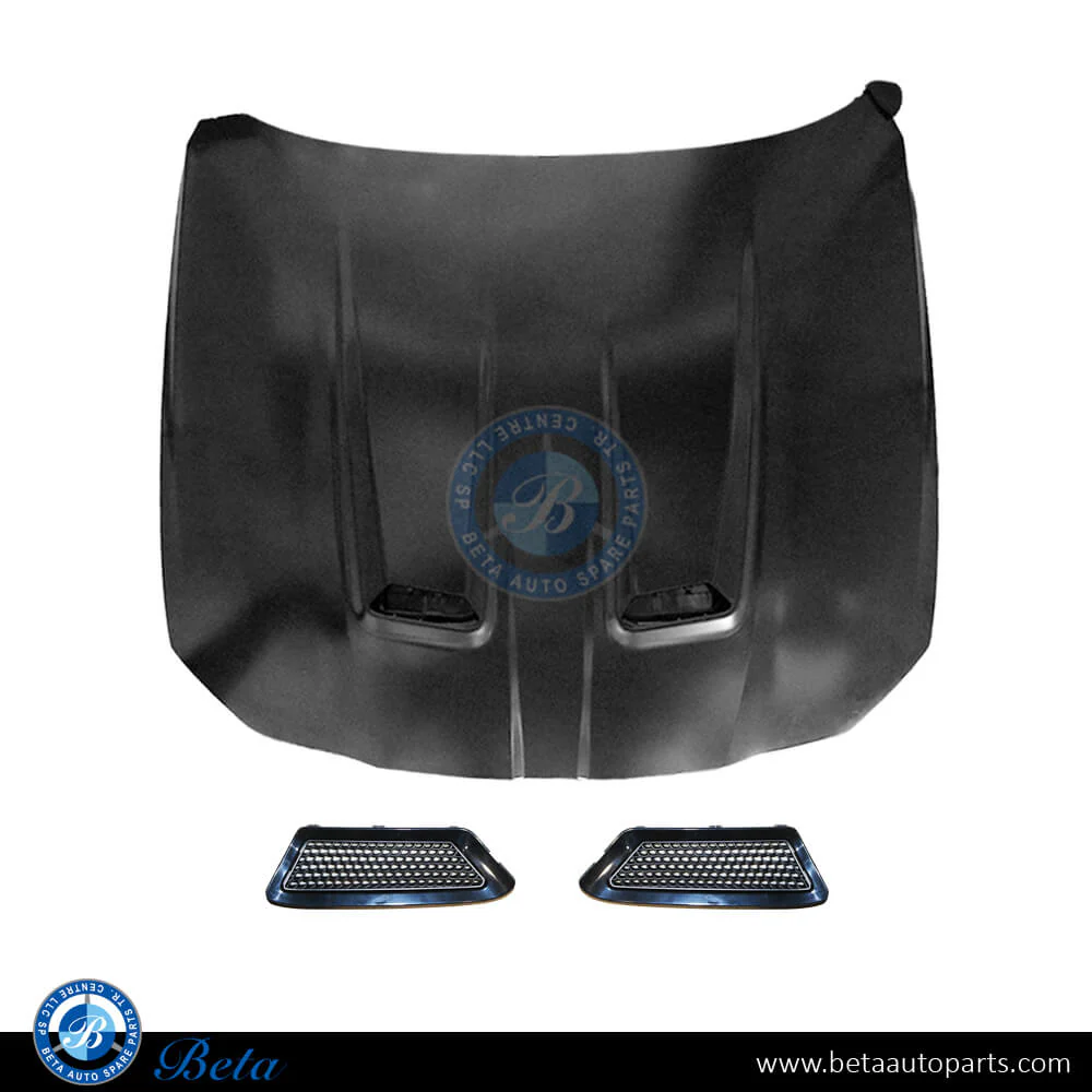 BMW 3 Series / 4 Series M3 / M4 / G80 / G81 / G82 / G83 (2019-Up), Hood GT Look (Aluminum), Taiwan, 41618082029