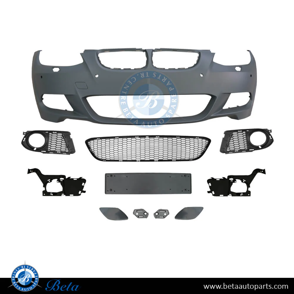 BMW 3 Series E92 / E93 (2005-2008), Front Bumper M-Tek with PDC and Washer, China