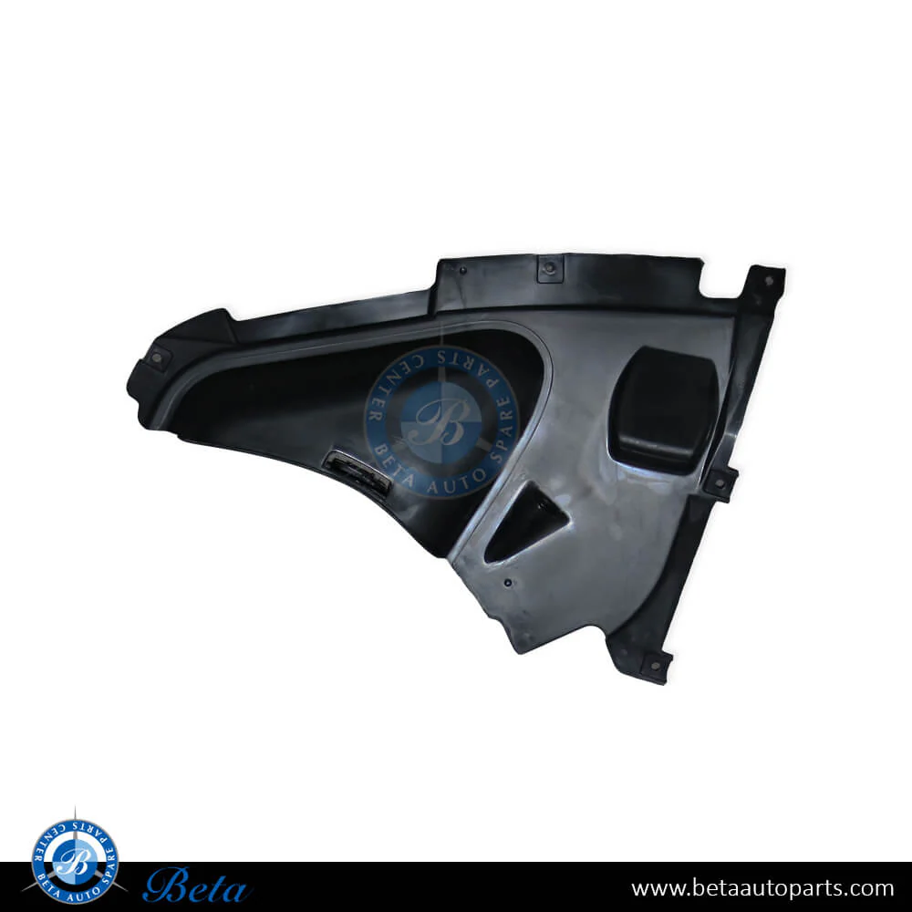 BMW 3 Series F30 (2012-2015), Front Wheel Fender Liner Triangular Cover (Right), China, 51717260740