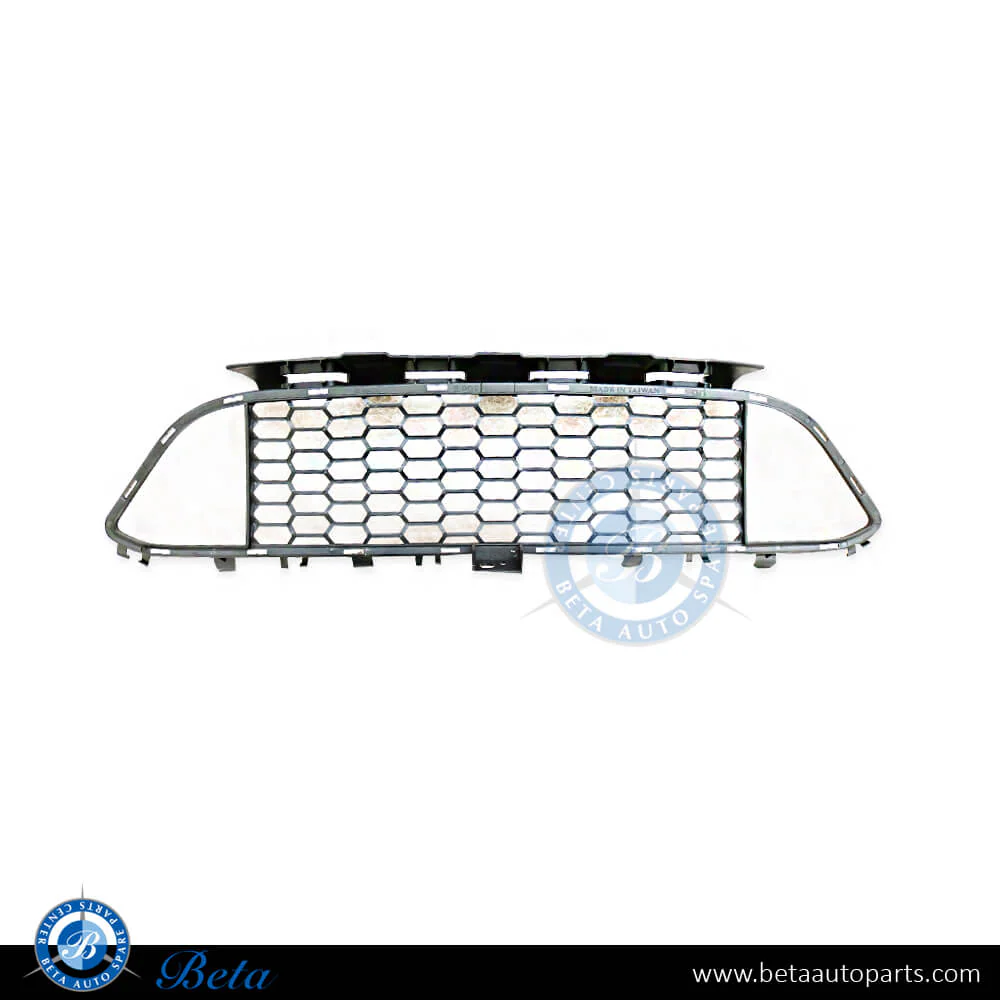 BMW 3 Series F30 (2012-2018), Front Bumper Lower Grille M-Tek (Center), Taiwan, 51118068124 / 51118054132