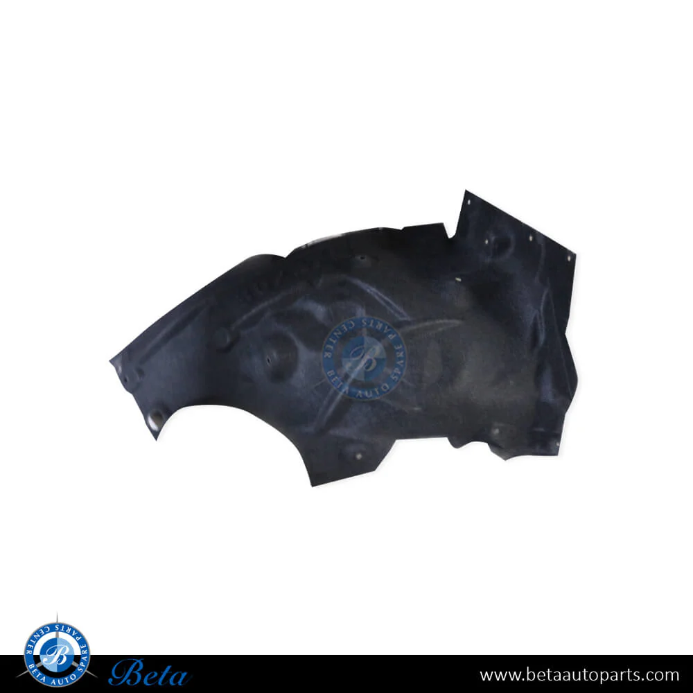 BMW 3 Series F30 (2012-2018), Front Wheel Fender Liner Rear Half Flannel (Right), China, 51717260700