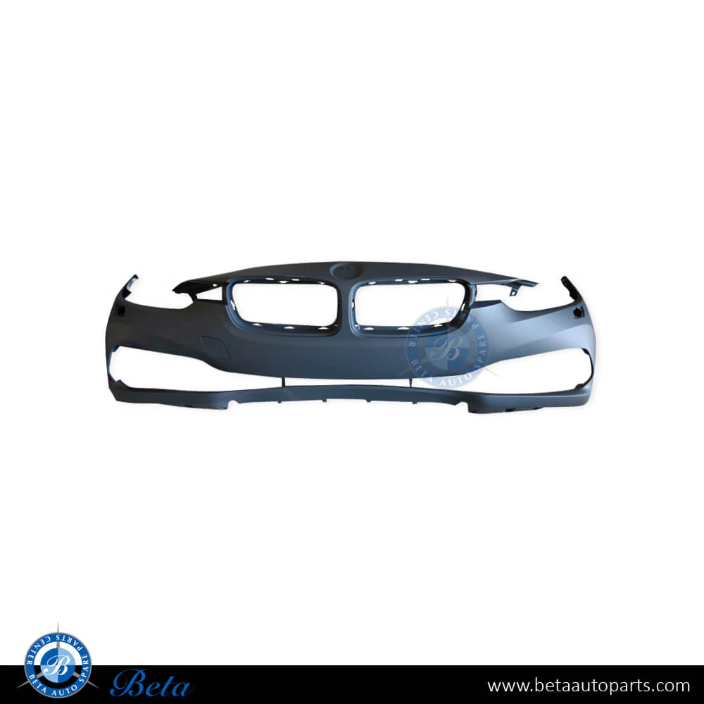 BMW 3 Series F30 LCI (2016-2018), Front Bumper without PDC with Washer (Sport Line), Taiwan, 51117445139