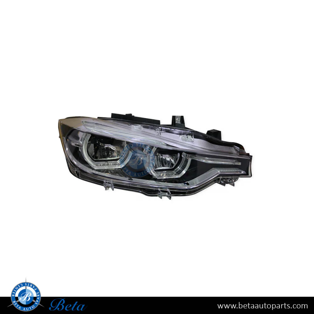 BMW 3 Series F30 LCI (2016-2018), Headlamp LED (Right), China, 63117419634