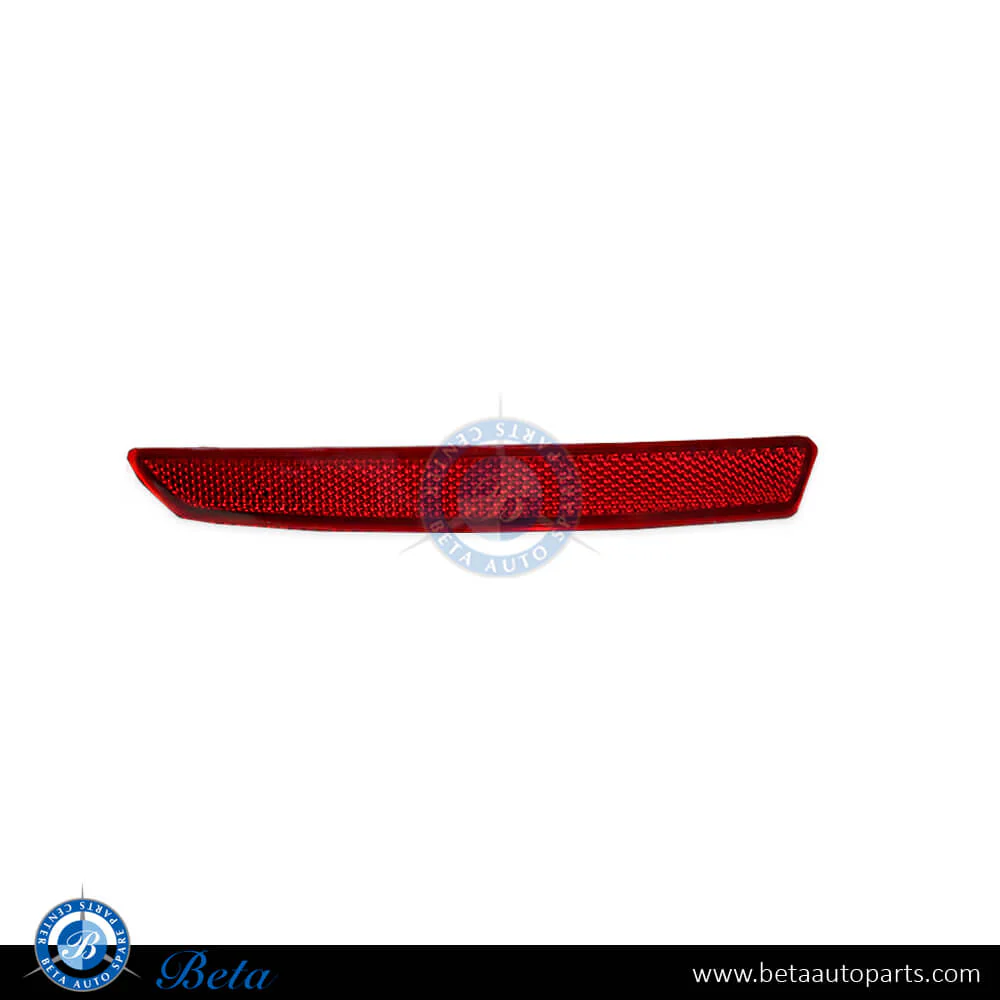 BMW 3 Series F30 LCI (2016-2018), Rear Bumper Reflector (Left), China, 63147400207