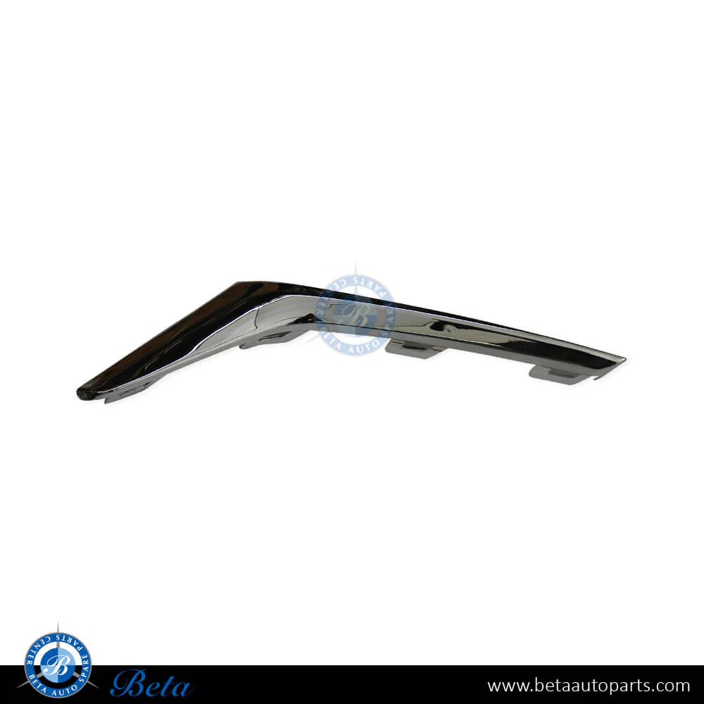BMW 3 Series G20 (2019-2022), Front Bumper Lower Grille Lower Moulding Luxury - Chrome (Right), China, 51117471524