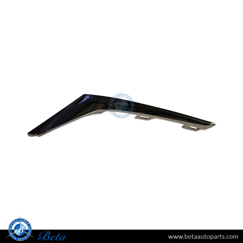 BMW 3 Series G20 (2019-2022), Front Bumper Lower Grille Lower Moulding Luxury - Chrome (Right), Taiwan, 51117471524