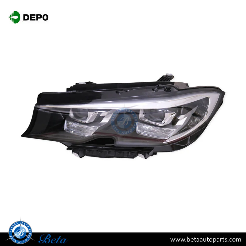 BMW 3 Series G20 (2019-2022), Headlamp LED (Left), Depo, 63118496149