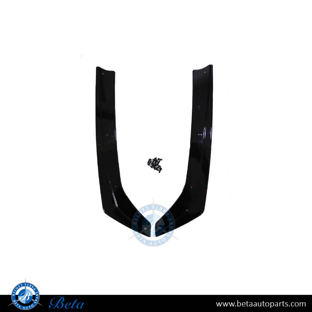 BMW 3 Series G20 (2019-2022), Rear Bumper Side Splitters M3 Look for M-Tek (Gloss Black), China, 51128084401 / 51128084402