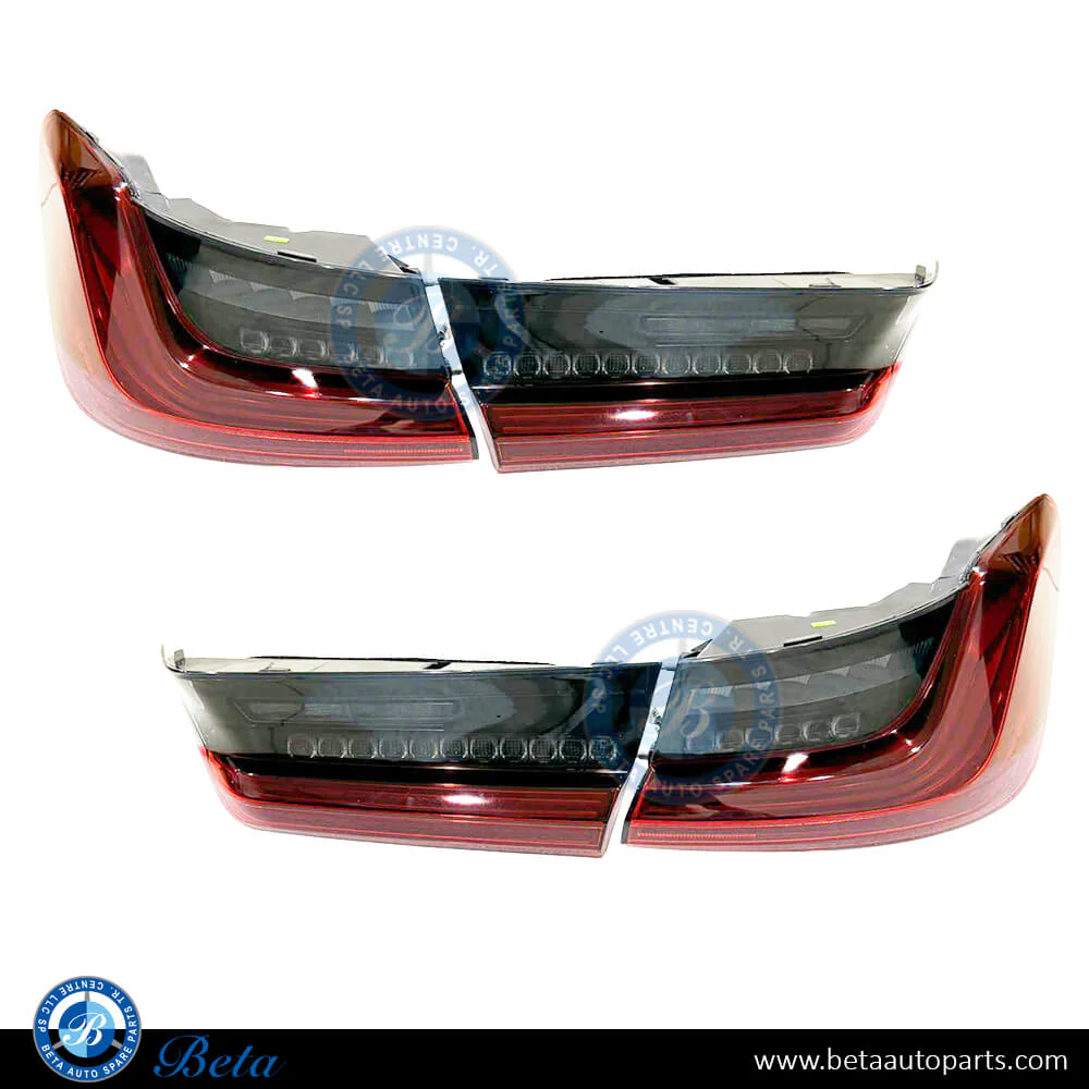 BMW 3 Series G20 (2019-Up), Tail Lamps Upgrade to G82 LCI M4 CS Look, China, 63217420449 / 63217420450