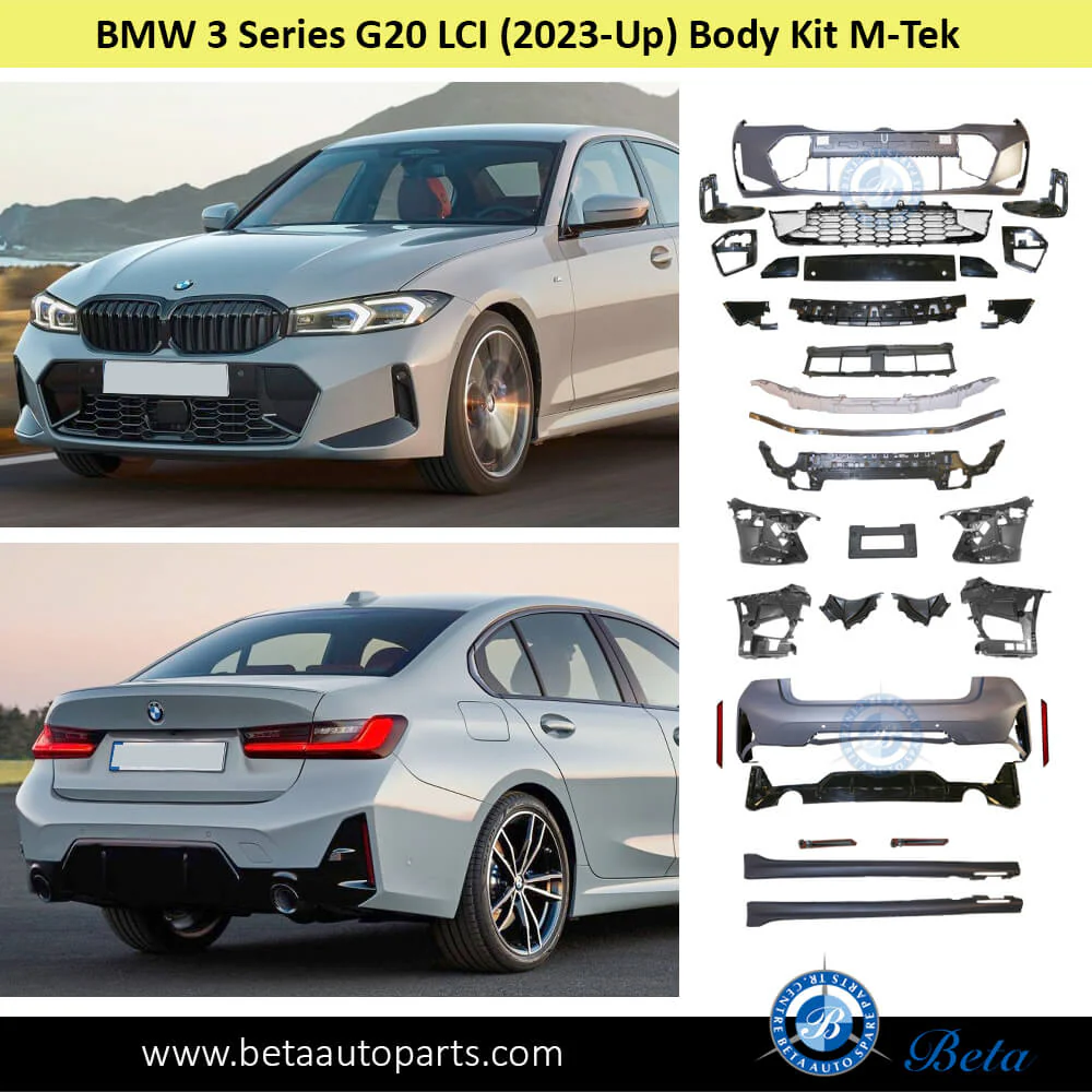 BMW 3 Series G20 LCI (2023-Up), Body Kit M-Tek, Taiwan - Image 2