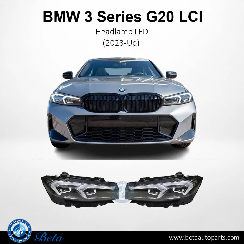 BMW 3 Series G20 LCI (2023-Up), Headlamp LED (Right), China, 63115A4F748 - Image 2
