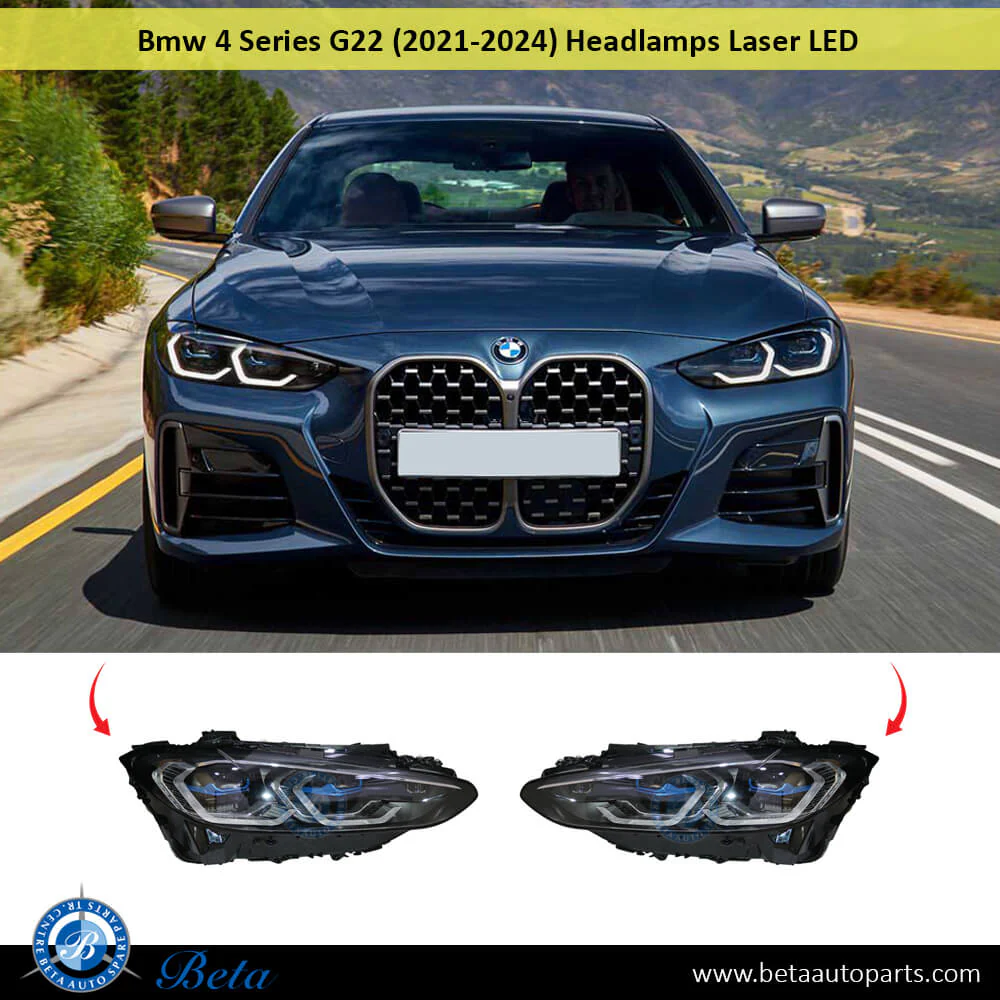 BMW 4 Series G22 (2021-2024), Headlamp Laser LED (Left), China, 63119851041 - Image 3