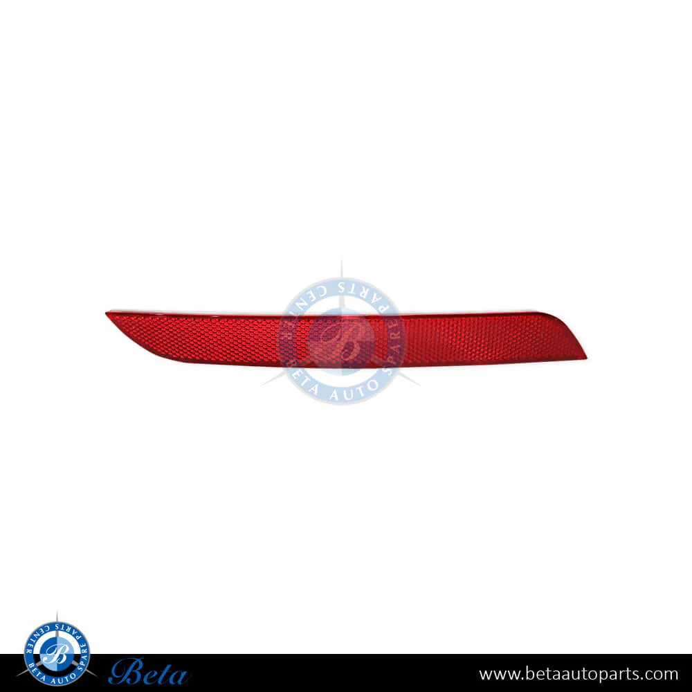BMW 5 Series F10 (2010-2013), Rear Bumper Reflector (Left), China, 63147203237