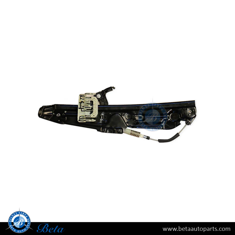 BMW 5 Series F10 (2010-2016), Rear Door Regulator without Motor (Left), Taiwan, 51357182613