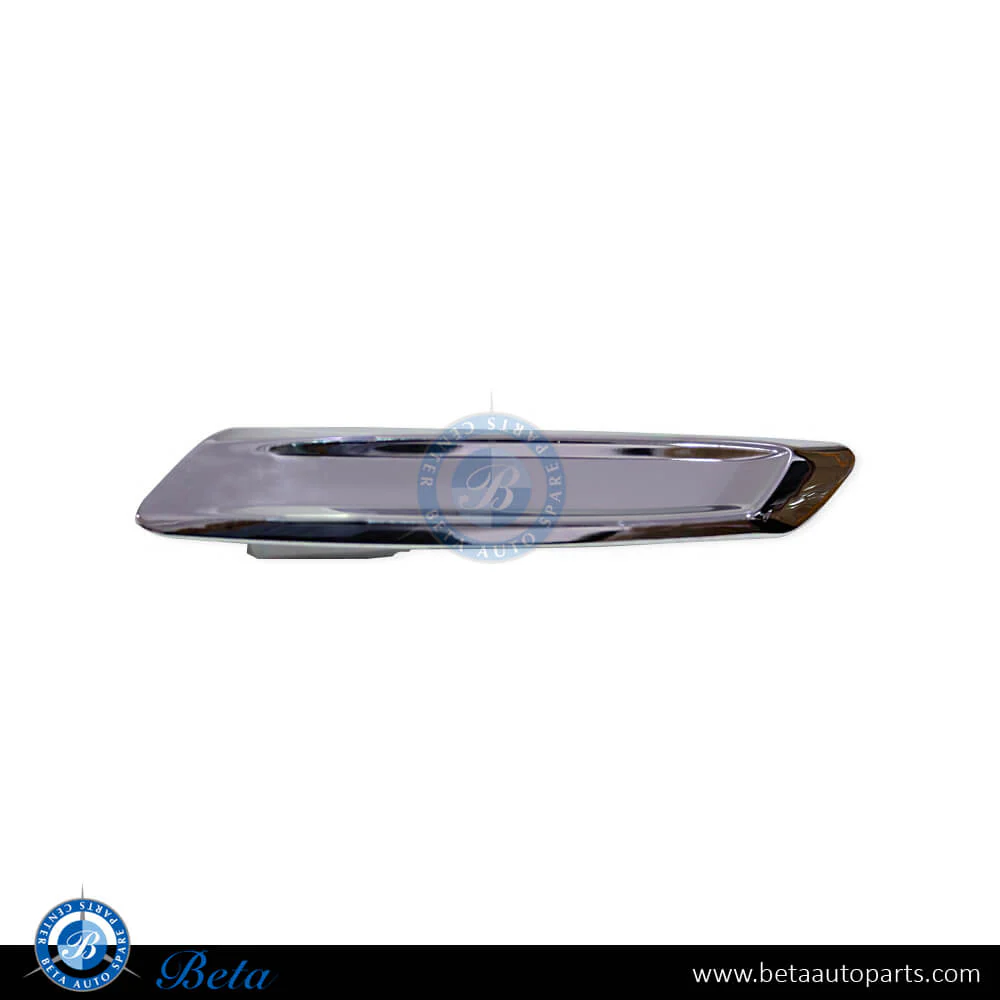 BMW 5 Series F10 LCI (2014-2016), Fender Moulding - Chrome (Right), China, 51137336646