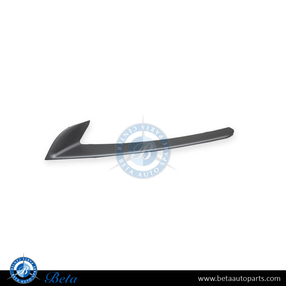 BMW 5 Series F10 LCI (2014-2016), Fog Lamp Cover Moulding for LED Fog Lamp - Chrome (Right), Taiwan, 51117331766