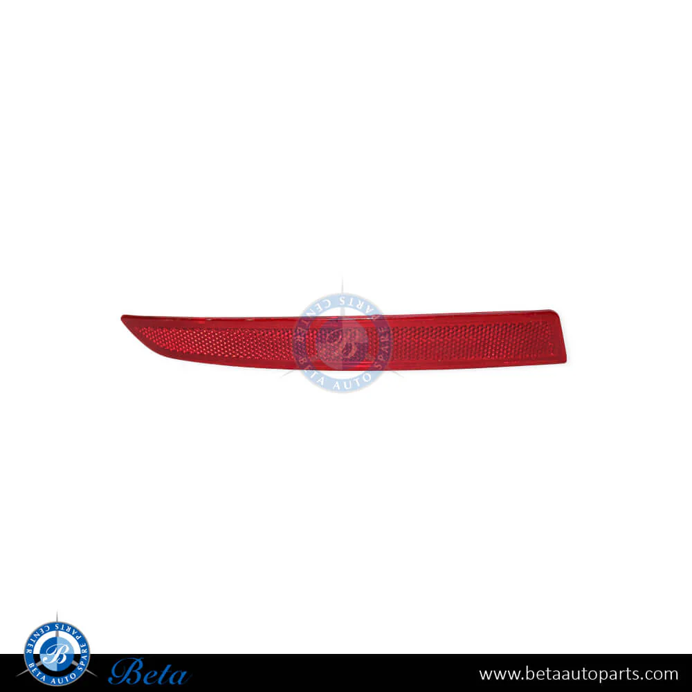 BMW 5 Series F10 LCI (2014-2016), Rear Bumper Reflector (Left), China, 63147318555