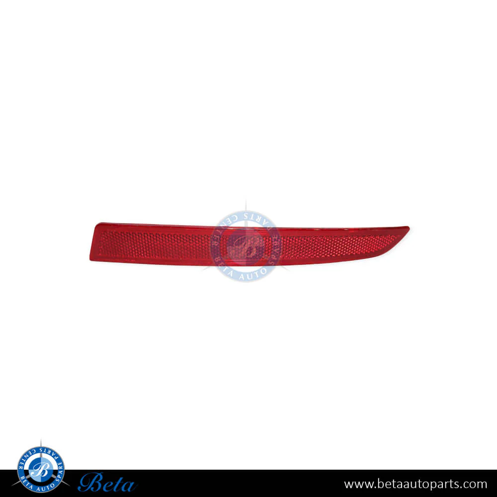 BMW 5 Series F10 LCI (2014-2016), Rear Bumper Reflector (Right), China, 63147318556