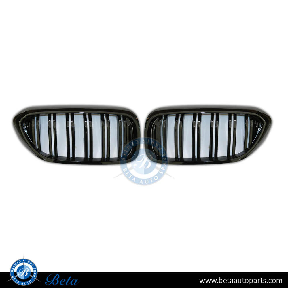BMW 5 Series G30 (2017-2020), Radiator Grille M5 Look (Gloss Black), China, 51138070469 / 51138070470