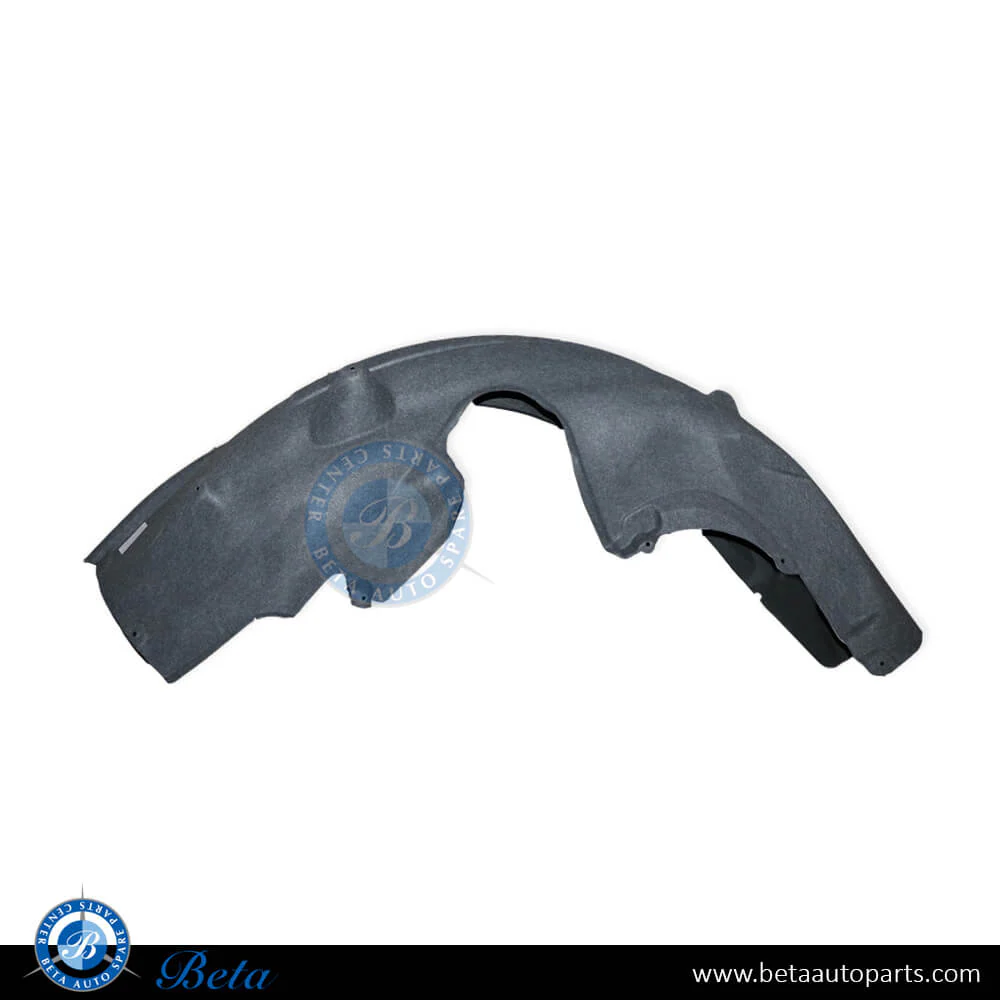 BMW 5 Series G30 (2017-2023), Rear Wheel Fender Liner Flannel (Left), China, 51717351455
