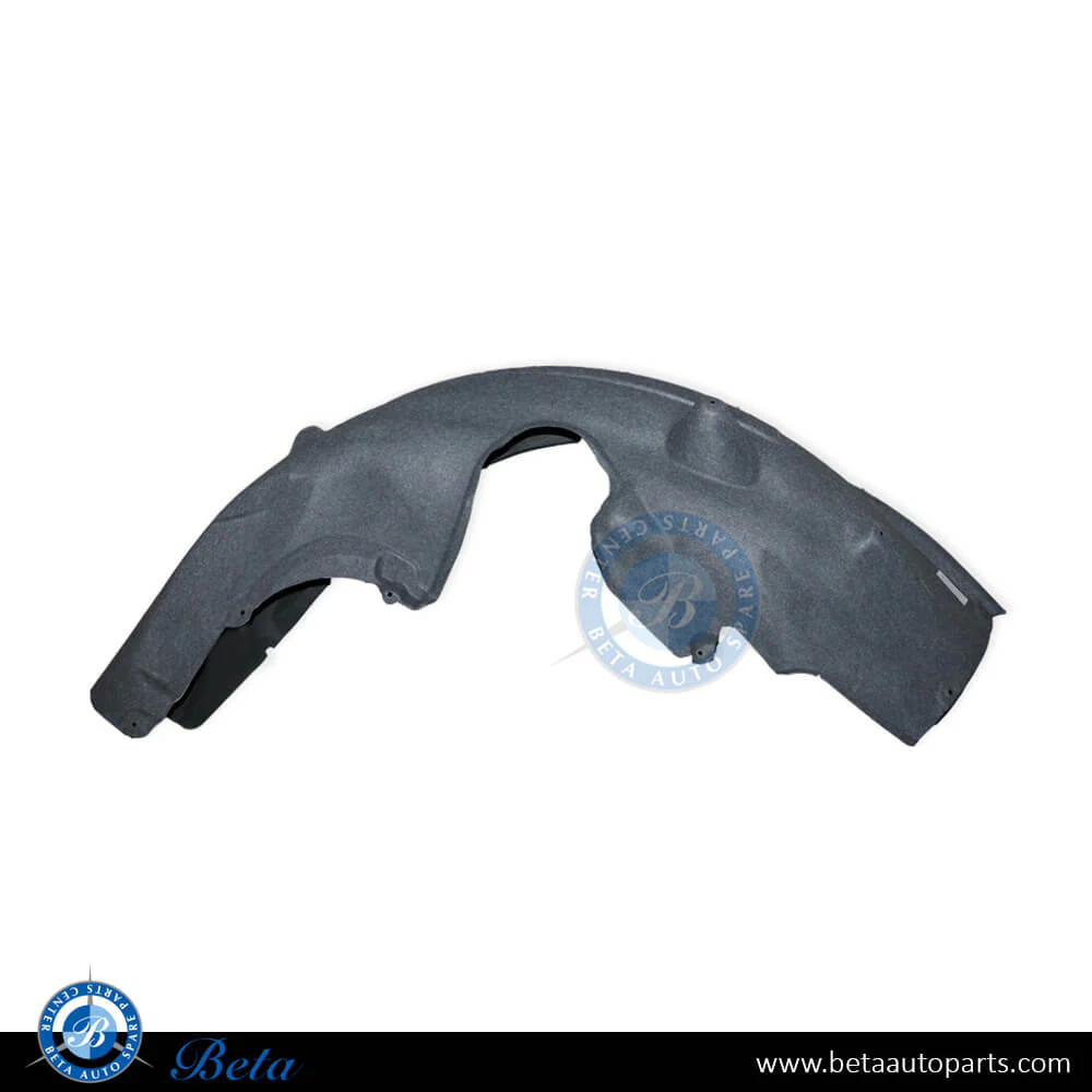 BMW 5 Series G30 (2017-2023), Rear Wheel Fender Liner Flannel (Right), China, 51717351456