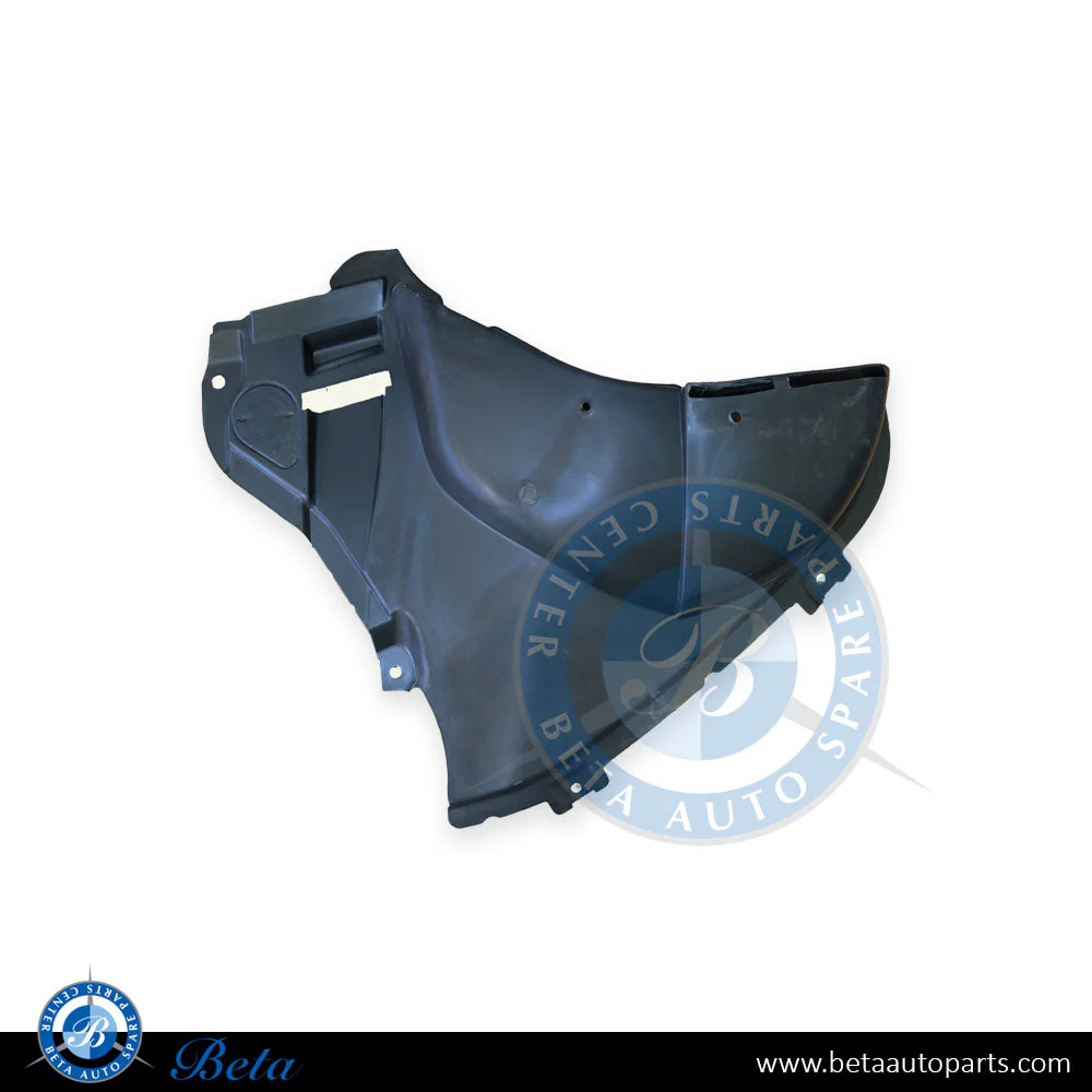 BMW 5 Series G30 (2017-2020), Front Wheel Fender Liner Triangular Cover (Right), China, 51757340744