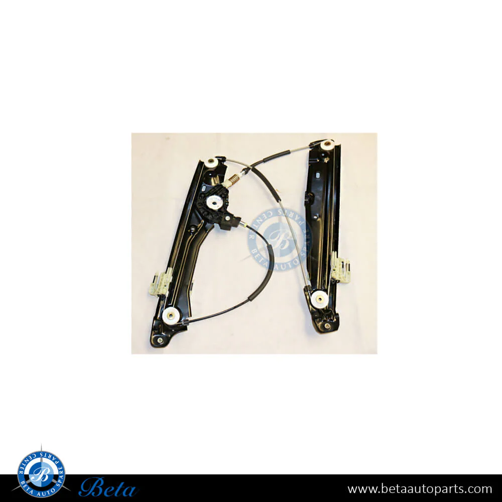 BMW 7 Series F01 / F02 (2009-2015), Front Door Regulator without Motor (Left), Taiwan, 51337182105