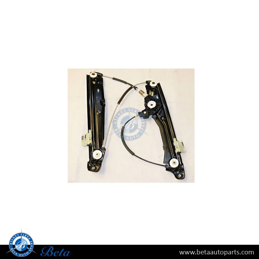 BMW 7 Series F01 / F02 (2009-2015), Front Door Regulator without Motor (Right), Taiwan, 51337182106