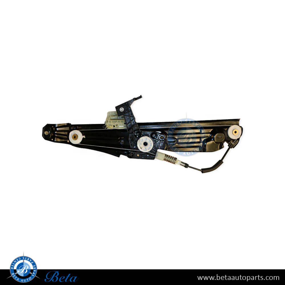 BMW 7 Series F01 / F02 (2009-2015), Rear Door Regulator without Motor (Left), Taiwan, 51357182615