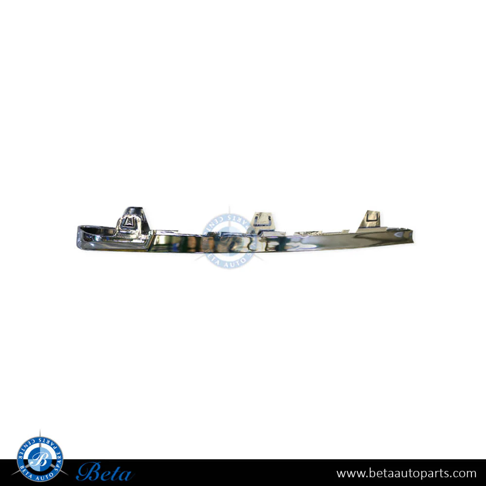 BMW 7 Series F01 / F02 LCI (2013-2015), Front Bumper Moulding - Chrome (Left), China, 51137295355