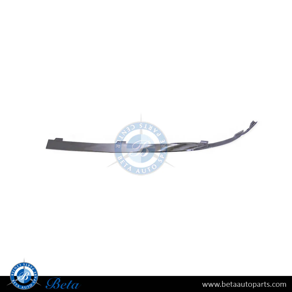 BMW 7 Series F01 / F02 LCI  (2013-2015), Front Bumper Moulding - Chrome (Right), China, 51117295272