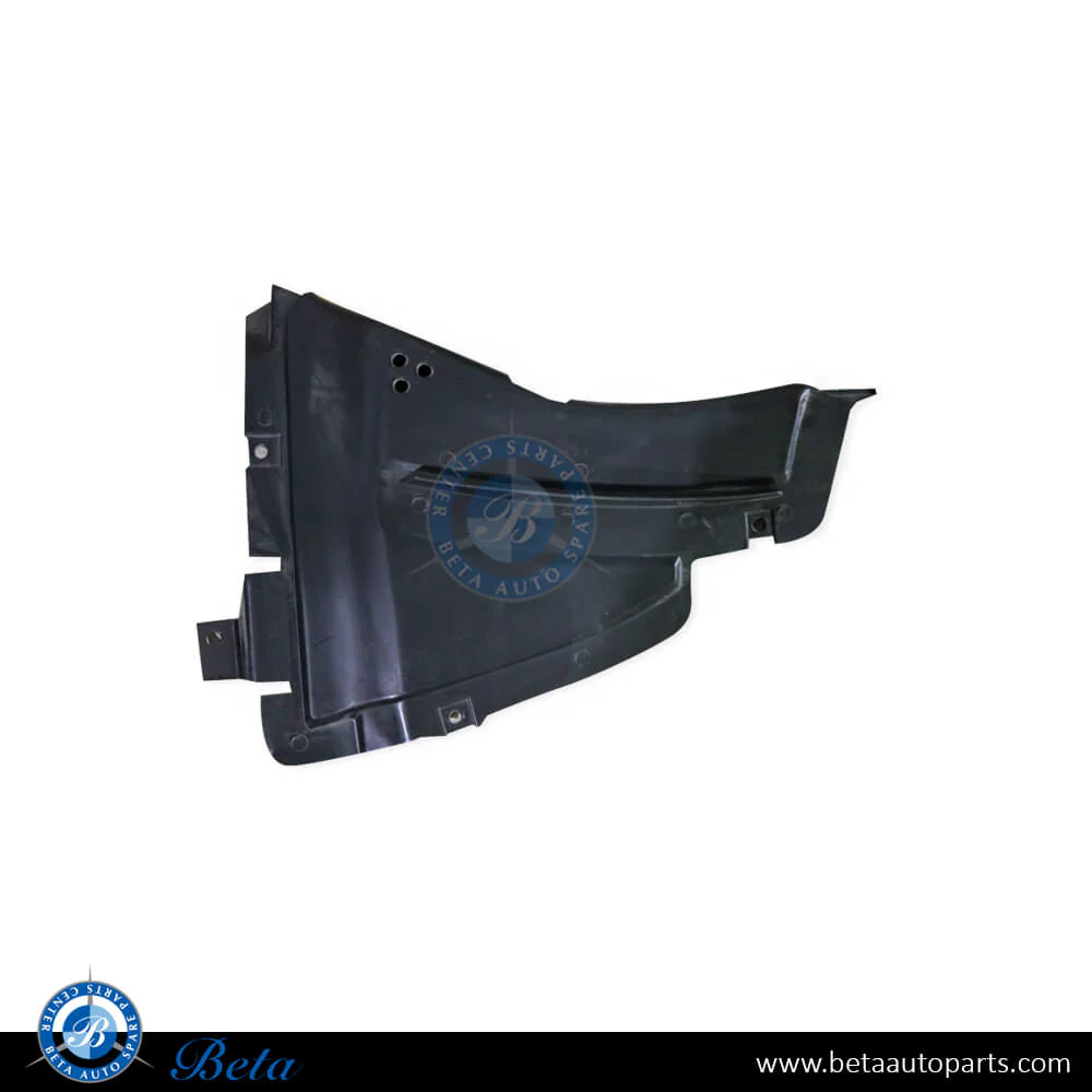 BMW 7 Series F01 / F02 LCI (2013-2015), Front Wheel Fender Liner Triangular Cover (Right), China, 51757302376