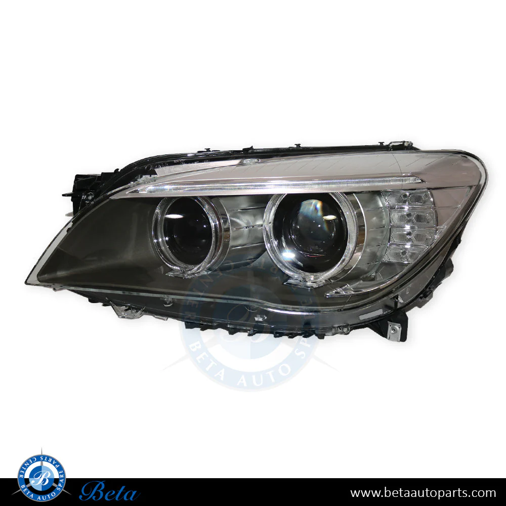 BMW 7 Series F01 / F02 LCI (2013-2015), Headlamp Xenon (Left), China, 63117348503