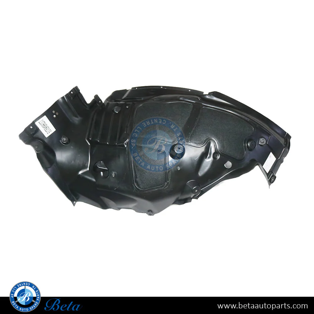 BMW 7 Series G70 (2023-Up), Front Wheel Fender Liner Rear Half (Left), China, 51759498277