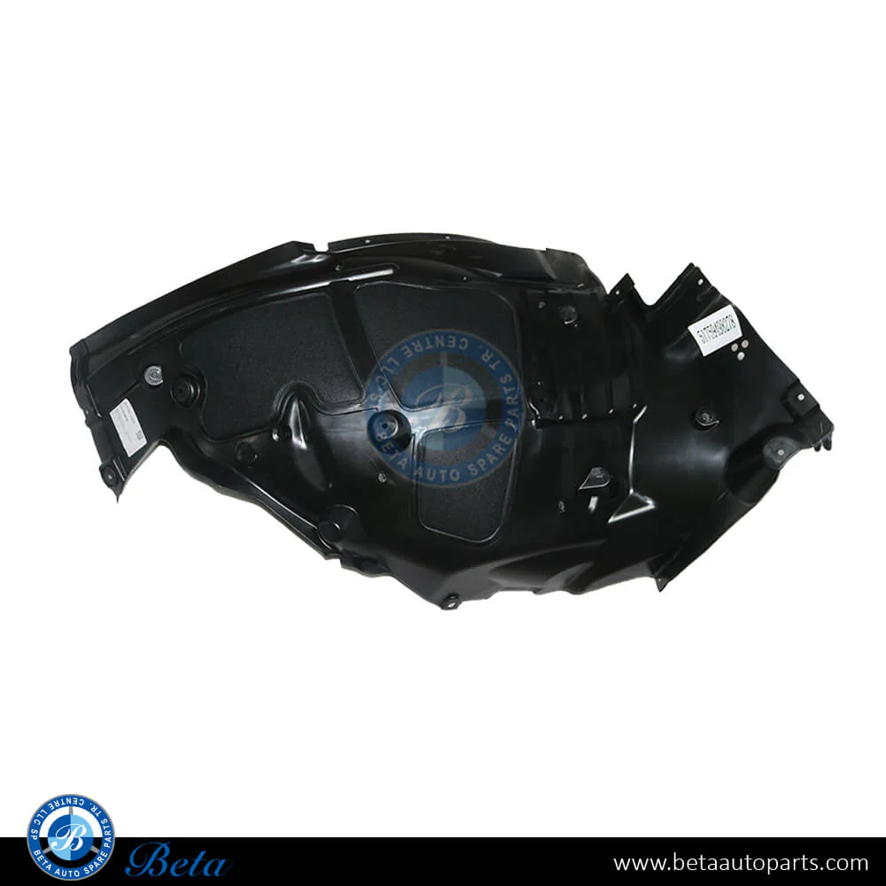 BMW 7 Series G70 (2023-Up), Front Wheel Fender Liner Rear Half (Right), China, 51759498278